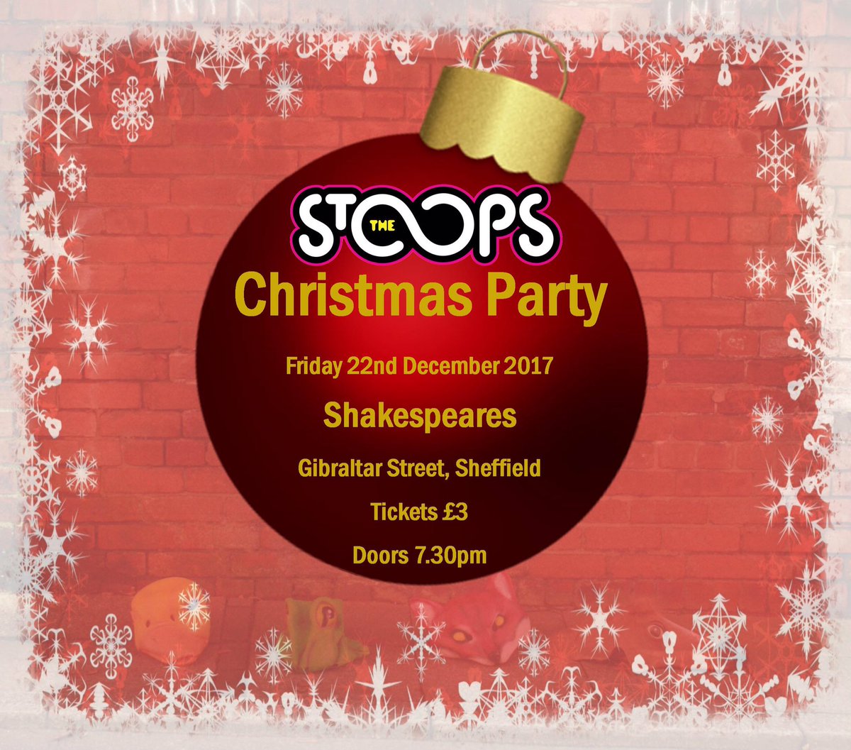 thestoops's tweet image. Christmas Party anyone?  @ShakespearesShf #sheffieldissuper
