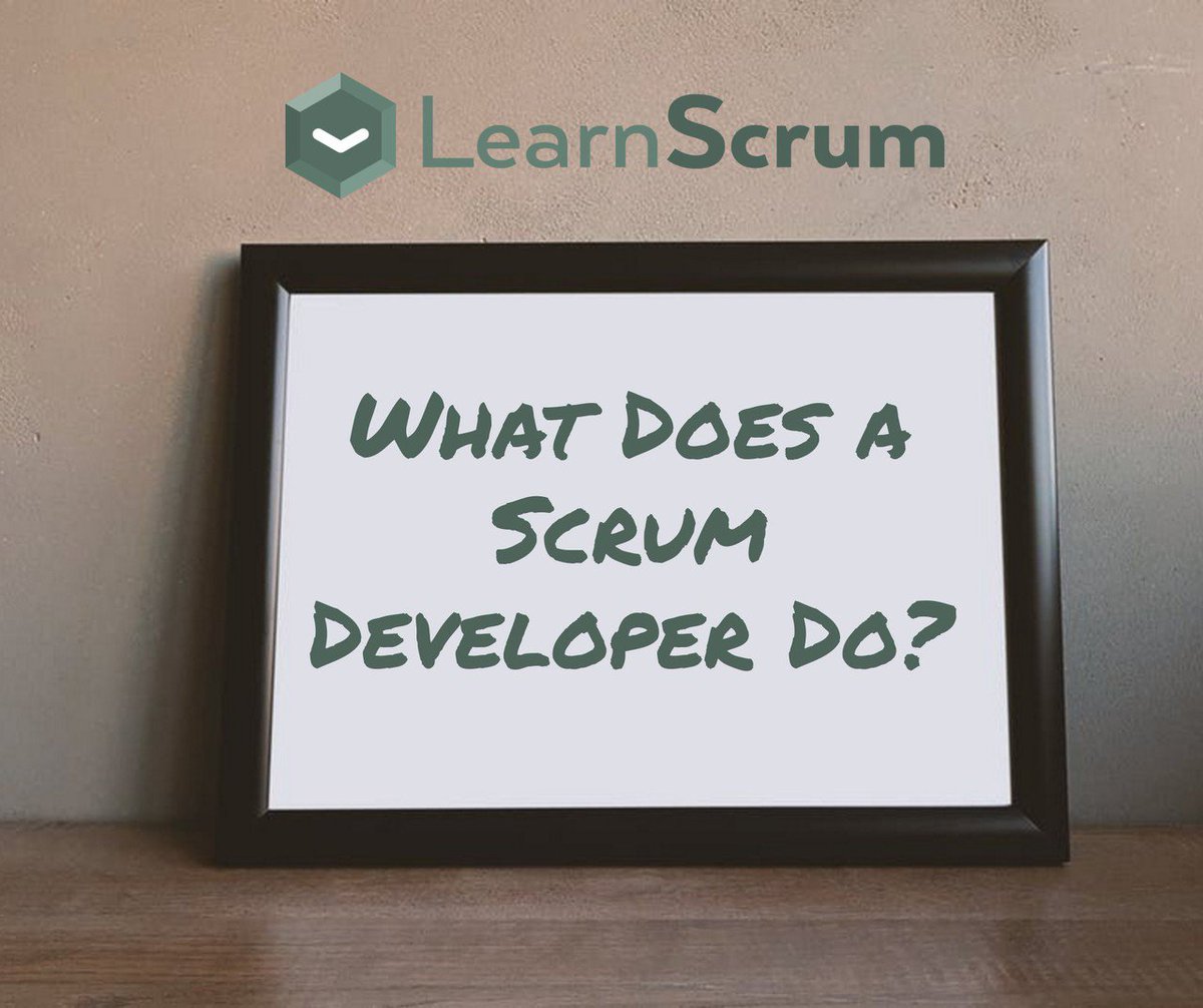 learnscrum's tweet image. *New* On the Blog this week: What Does a Scrum Developer Do? bit.ly/scrum-developer #scrum #agile #developer #blog