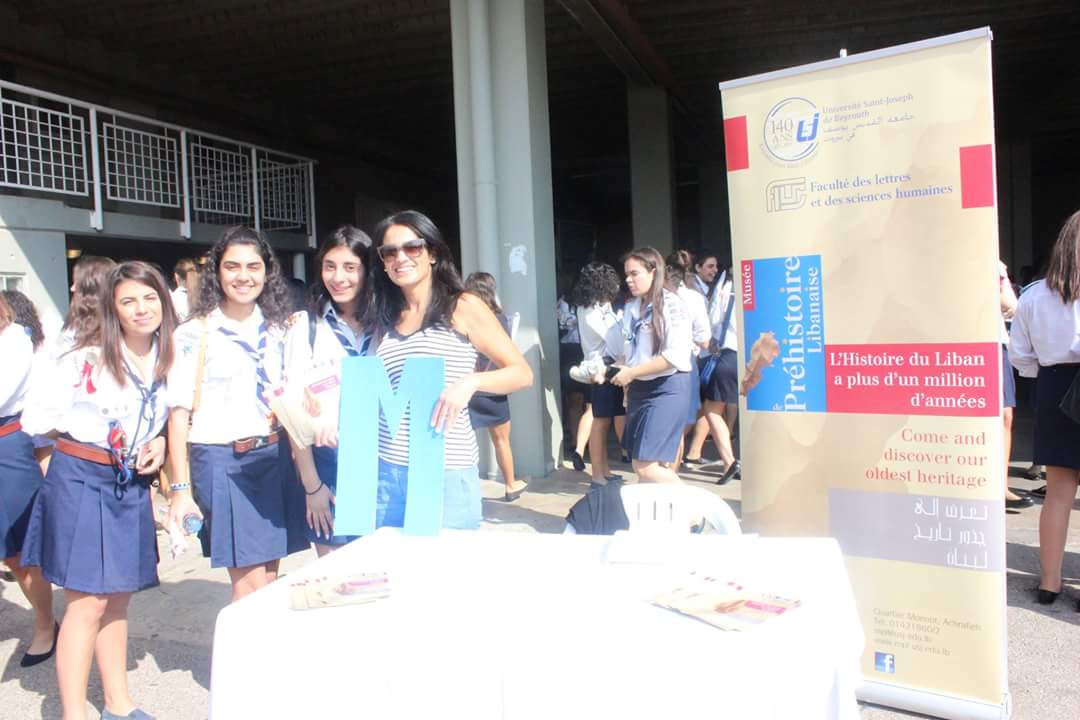 guidesduliban's tweet photo. Collaboration entre le Musée de Préhistoire Libanaise de l'@USJLiban et l'@agdliban #Beguide #Beproud #AG17 https://t.co/zI7ntkZZ4H