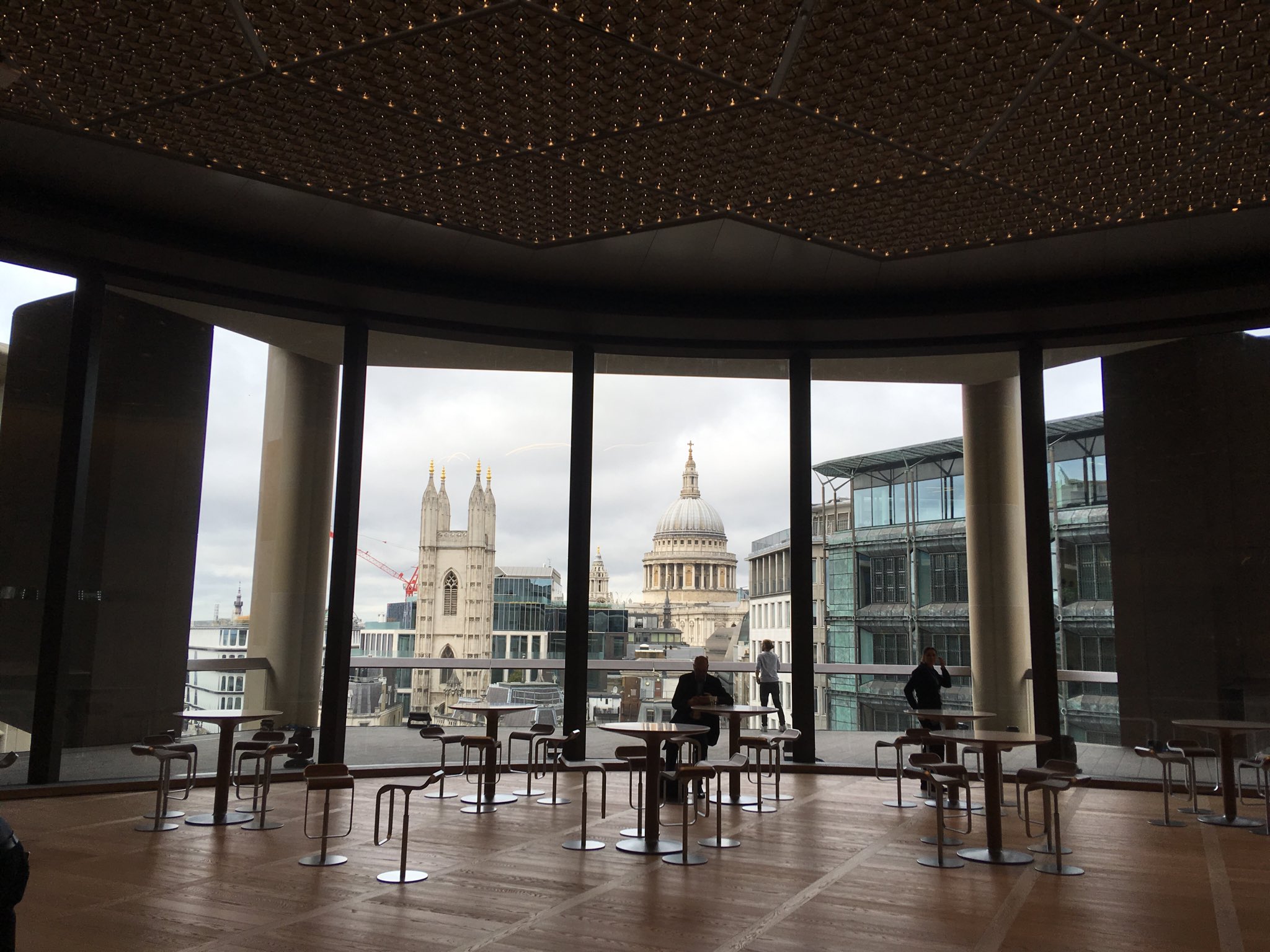 Damian Whitworth on Twitter "View from the pantry at new Bloomberg