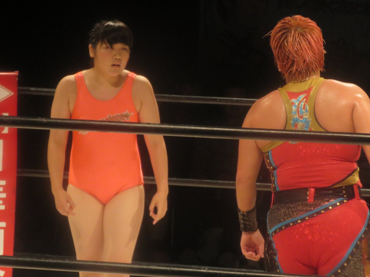 yamayama516's tweet photo. 2017.10.22 WAVE
水波綾選手の対戦相手の『X』として登場した田中ミキ選手。
あの水波選手を戸惑わせた試合運びは見事でした。
#wavepro #Marvelo #田中ミキ https://t.co/F7tMnim8PS