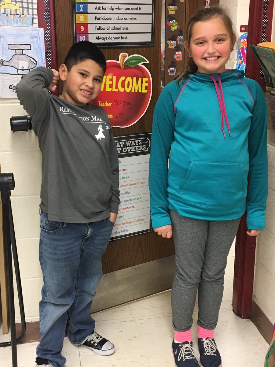 Young_in_Third's tweet photo. SO proud of these two! They ran our district's 5k this weekend! I was scared of running until I was 28! They amaze me!! 👏🏼💪🏼 #rm5k #D109Pride @BrodnickiSchool https://t.co/FApZUH5BEz