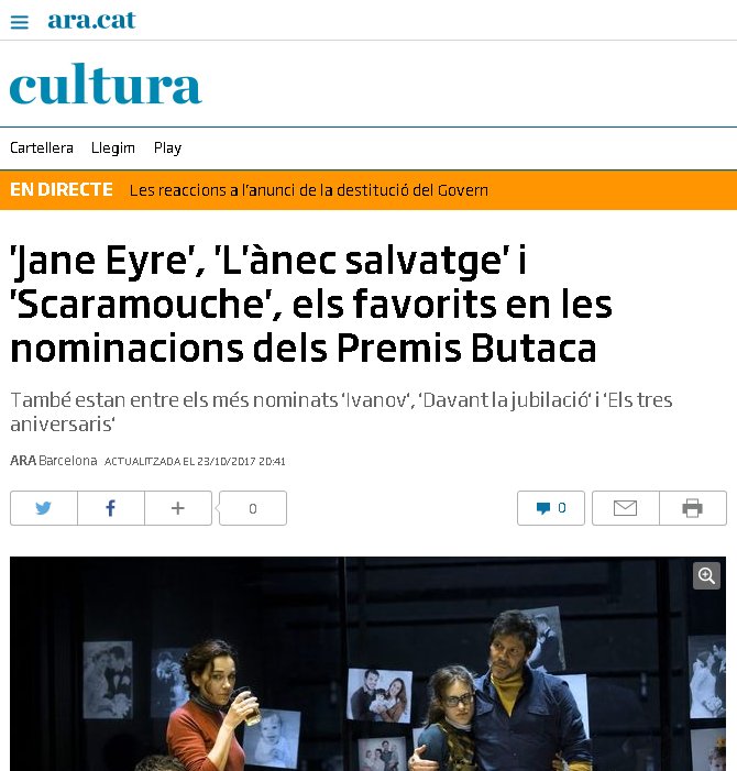 teatrecatalunya's tweet photo. #PremisButaca17 https://t.co/uZiuXYBr48
Aposto x(ordenats) #AnecSalvatge #Rhümia #Cúbit #Hostalera #Ivànov #DansaDeMort #Florentina #LaTreva https://t.co/0t994h6Jlp