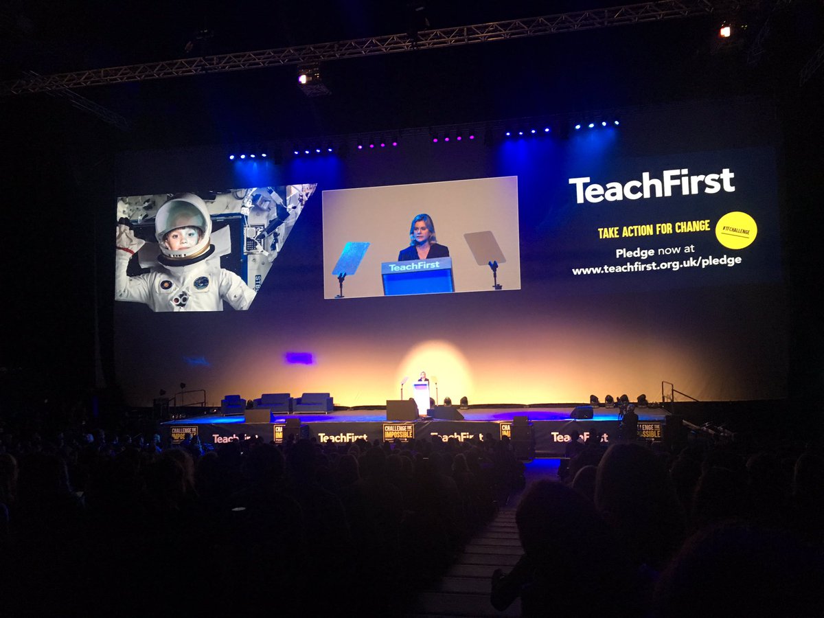 ClaireCoutinho's tweet image. Proud to partner with @_TheFEA @TeachFirst &amp;amp; to hear @JustineGreening commitment to creating equality of opportunity for all.  #TFChallenge