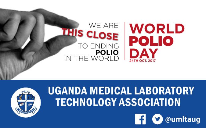 we are very close to ending Polio#letuscelebrate#letsfightpolio #MinistryofHealthuganda#Laboratorytechs#doctors #worldpolioday