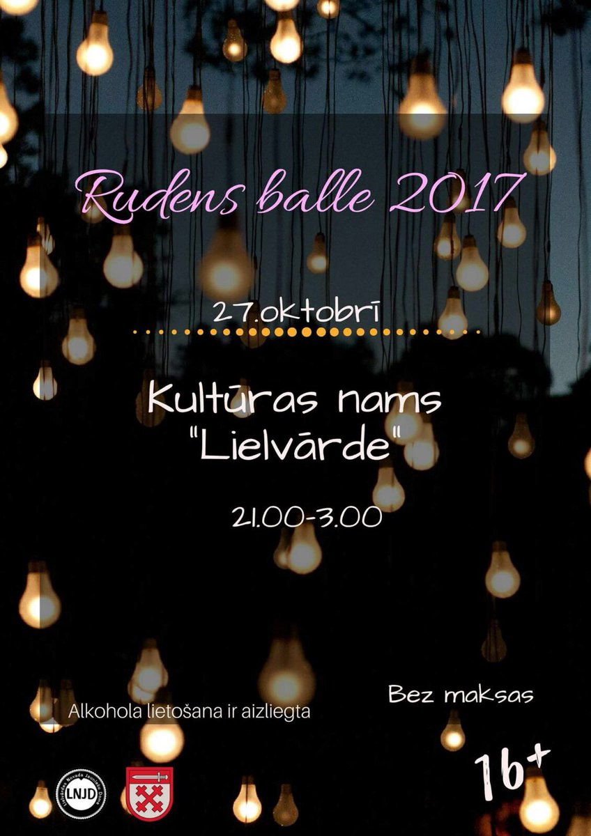 Jau piektdien!☺ Tev tur ir jābūt! 🍁🌟