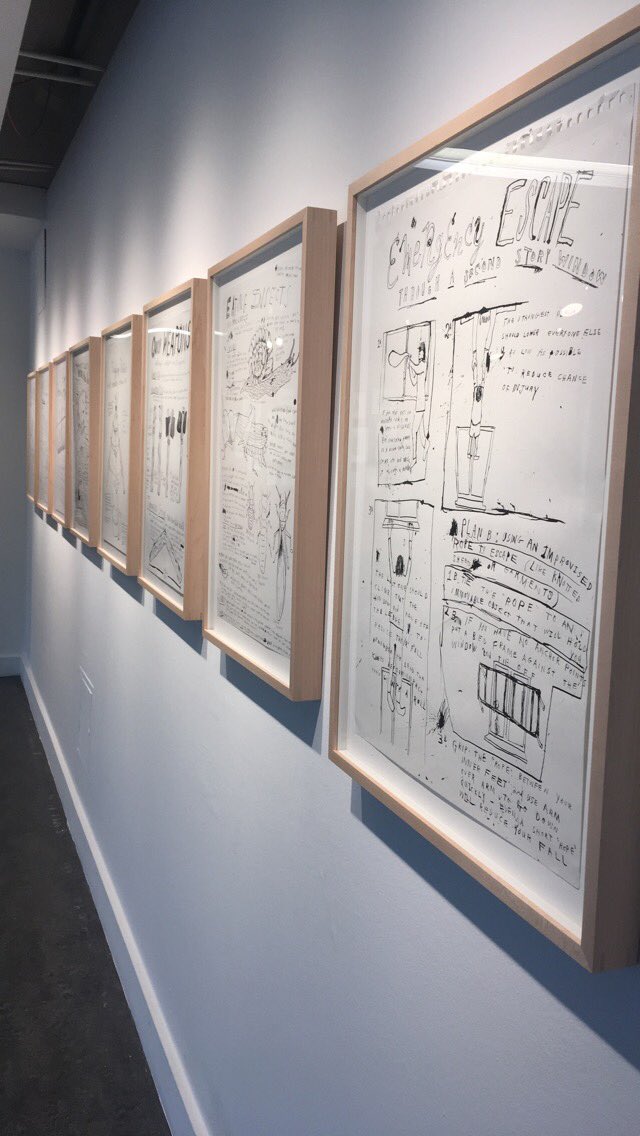 ThisHeadStuff's tweet photo. @SciGalleryDub Some handy survival drawings from Colin Matthes... #WeeklyWander https://t.co/tU1L2zA0Yg