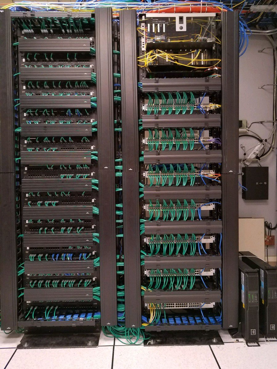 MarshallU_IT's tweet photo. Before & after! Our network engineers were hard at work on one of our switch cabinets.
#CheckMUITOut https://t.co/p9OdLtQK2E