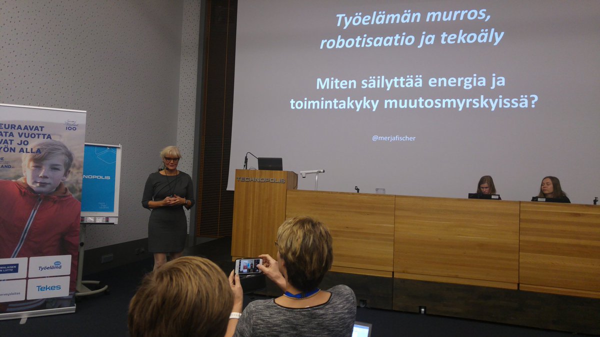 Ihminen on tekoälykeskustelun ytimessä - Merja Fischer #madebyfinland #tyoelama2020