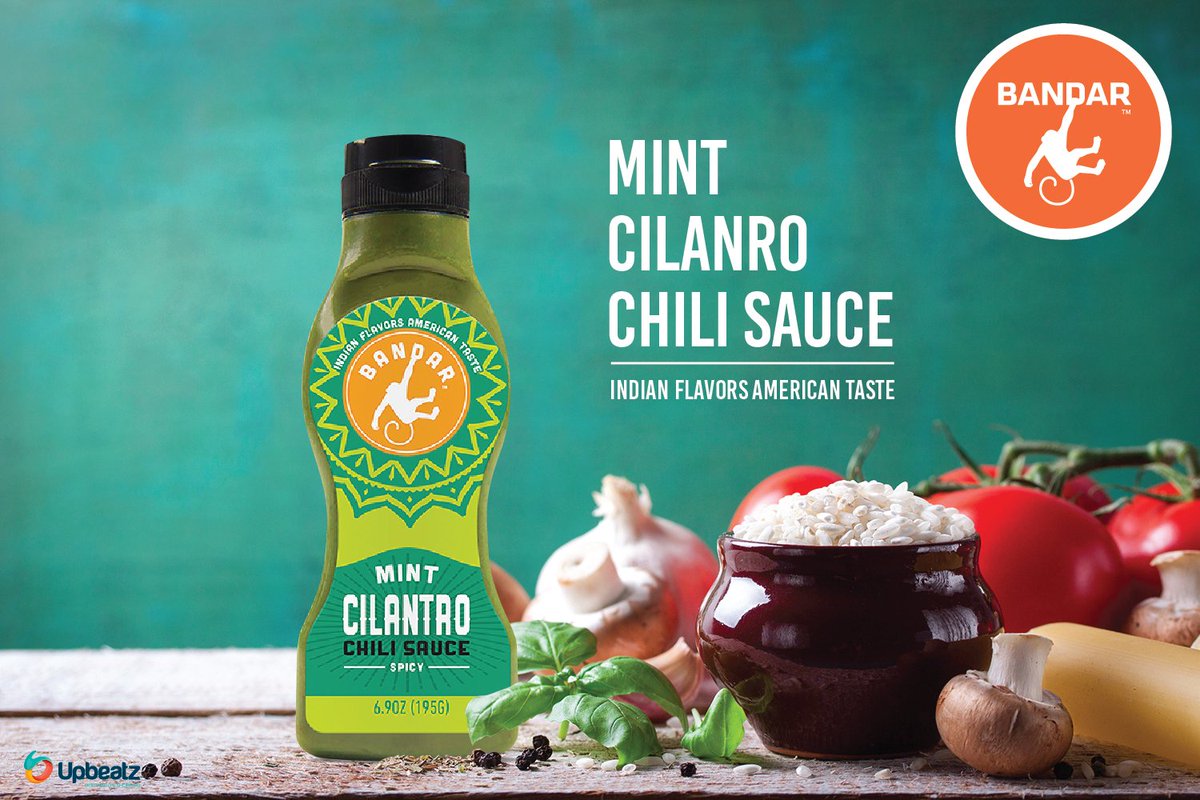 UpbeatzIndia's tweet photo. Fresh green chutney in a squeeze!
#BandarFoods #Bandar #MonkeySauce #Monkey #Sauce #IndianFlavours #Chutney #Natural #Ketchup #UpbeatzIndia https://t.co/TixDuukYZq