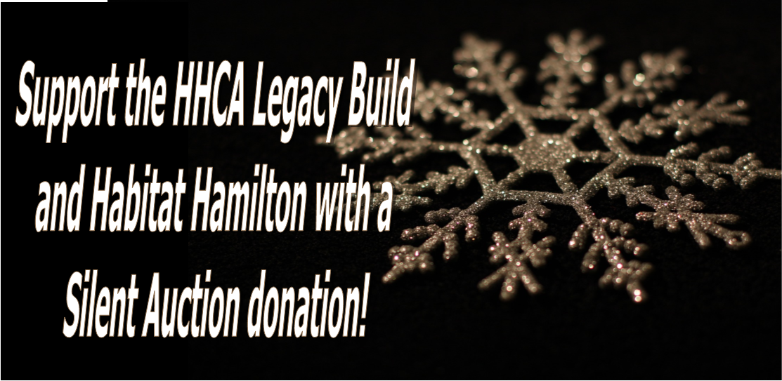 HHCA_1920's tweet photo. We're having a Silent Auction next month to support the #HHCALegacyBuild & @HabitatHamilton - help us help this great cause! #HamOnt https://t.co/rTahVe9z3Y