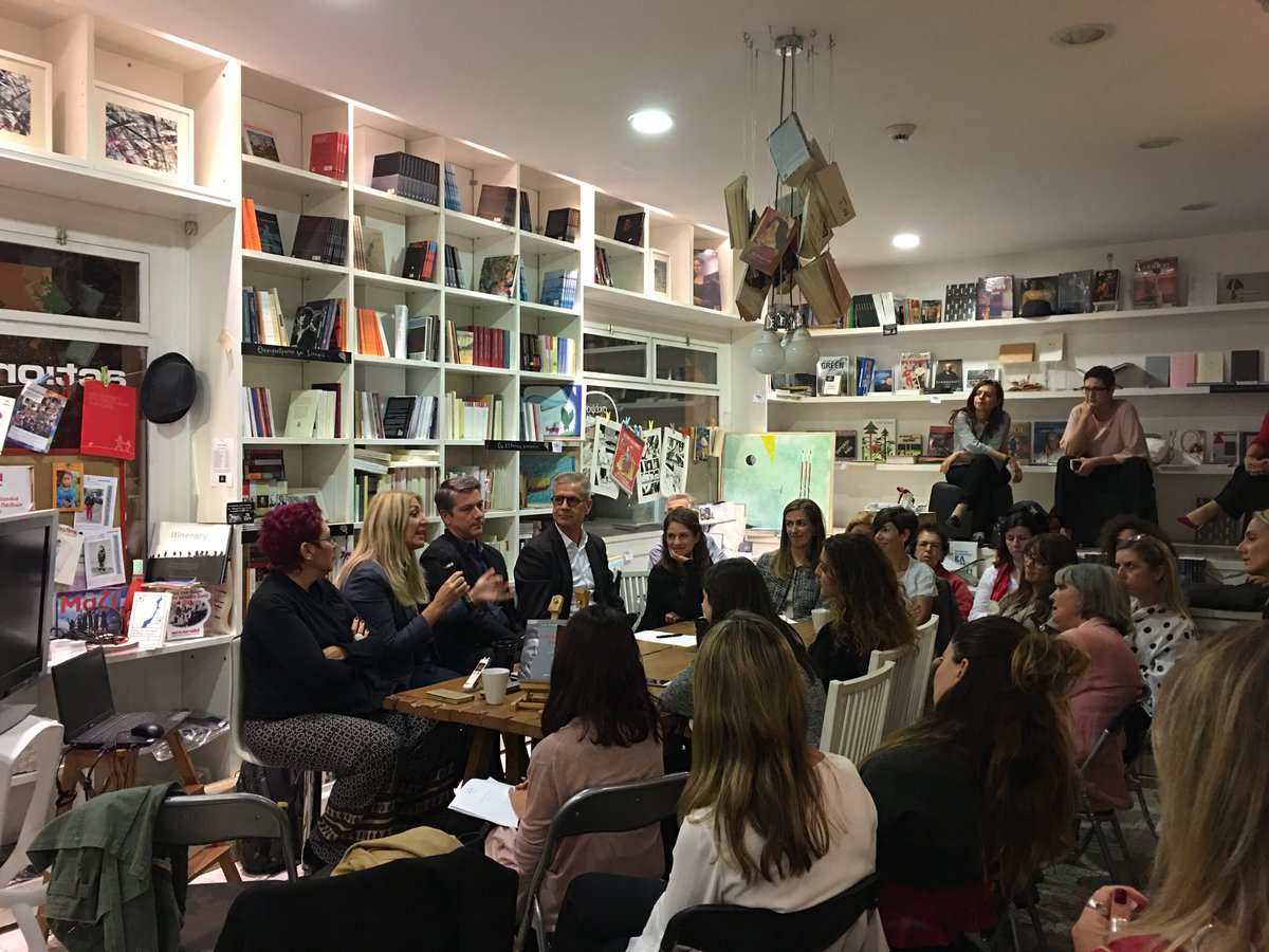 adanilatou's tweet photo. Orgs that empower women discussing now at @FreeThinkinZone: Woman Act, @WoTgroup @fpowergreece, @jobpairs  #leanin cc @FTZLeanin https://t.co/oVGUHNspxW