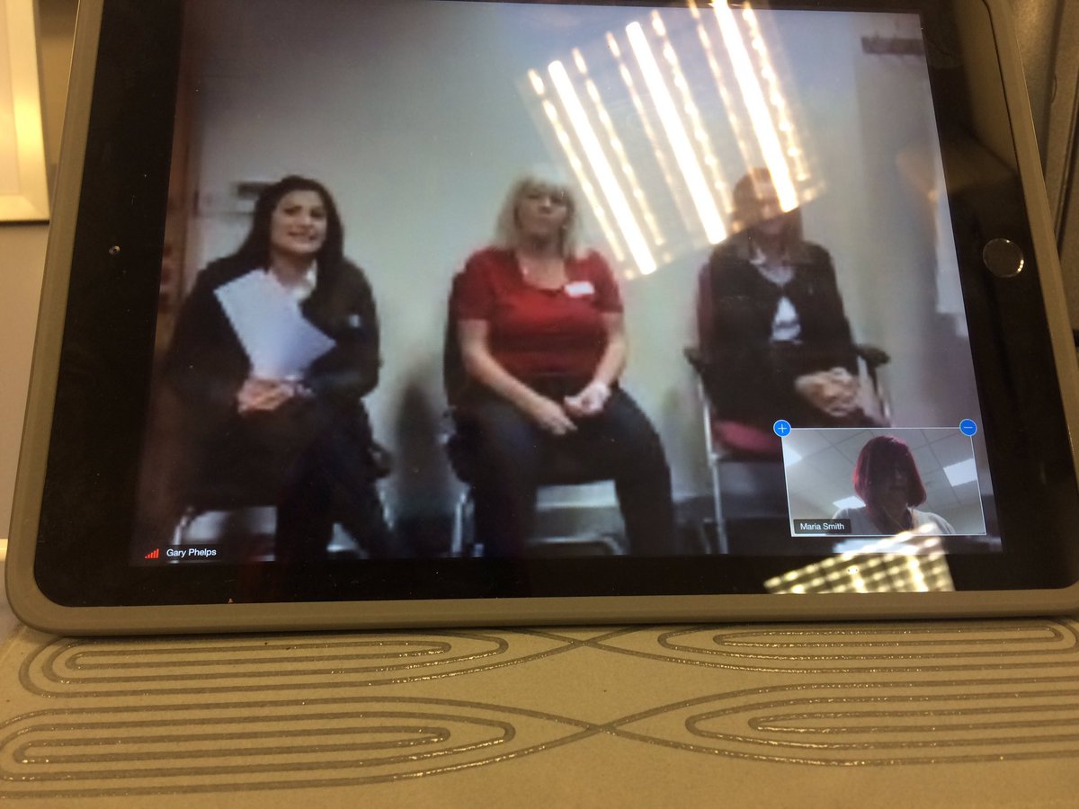 MariaMazraz's tweet photo. Great to zoom into a great KK with @Garyjphelps and the wonderful Team Ashton U L #engaging #energetic #futurebranch ๐๐๐ป๐ค https://t.co/uOjscoVLs8