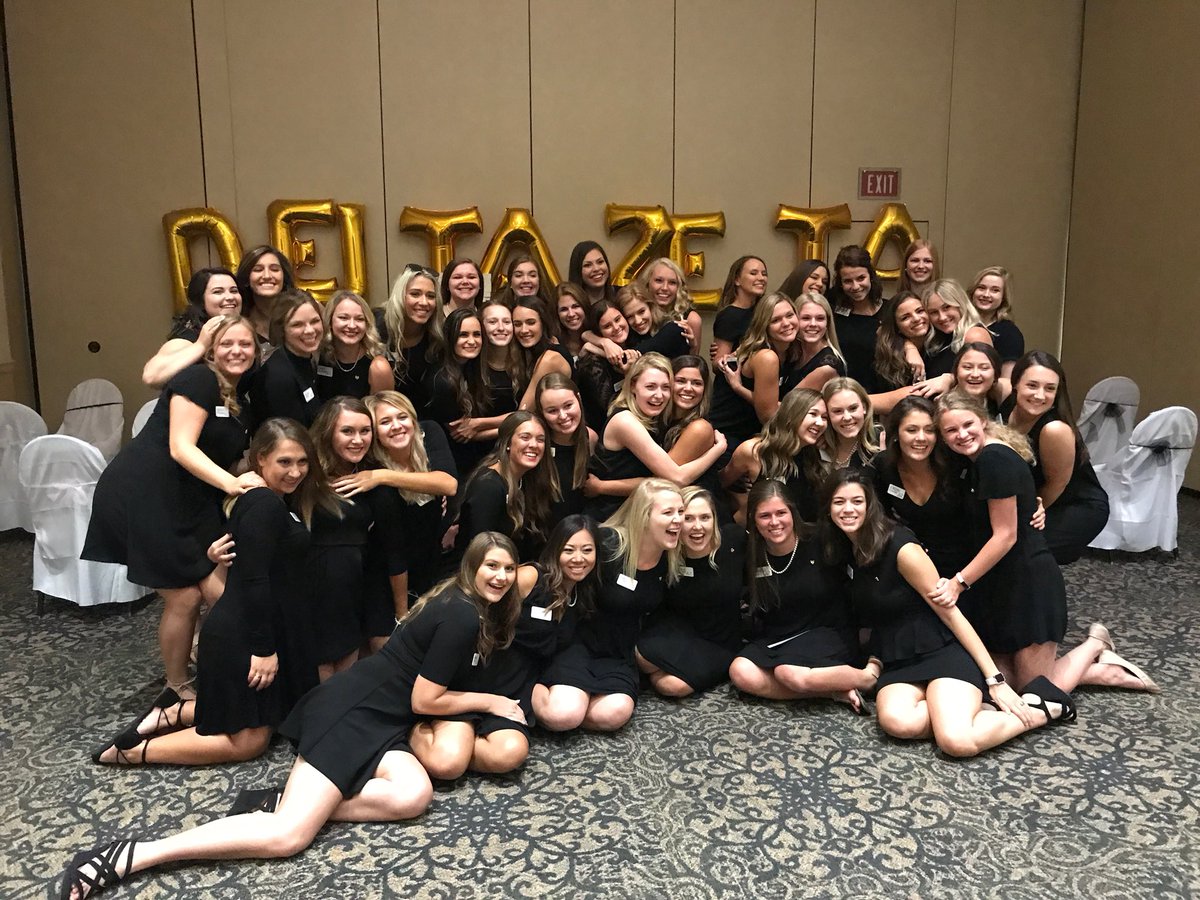 DeltaZetaOO's tweet photo. We’re extremely blessed to have had 115 wonderful years as a sisterhood! Here’s to many more years, Delta Zeta!💗 #HappyFoundersDay #1902 https://t.co/AG4okU7N8T