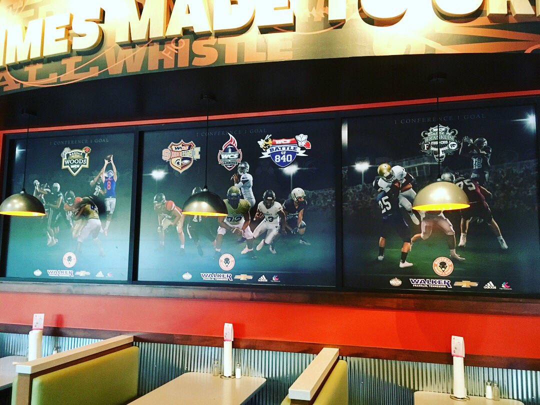 bwrfranklin's tweet photo. Well Look 👀 at #WCSsportsConference graphics at #WingsandRings #BuffaLove #WCSSports program is like no other!
#1Conference1Goal 🙌🏼 https://t.co/r3gnhPWeDo