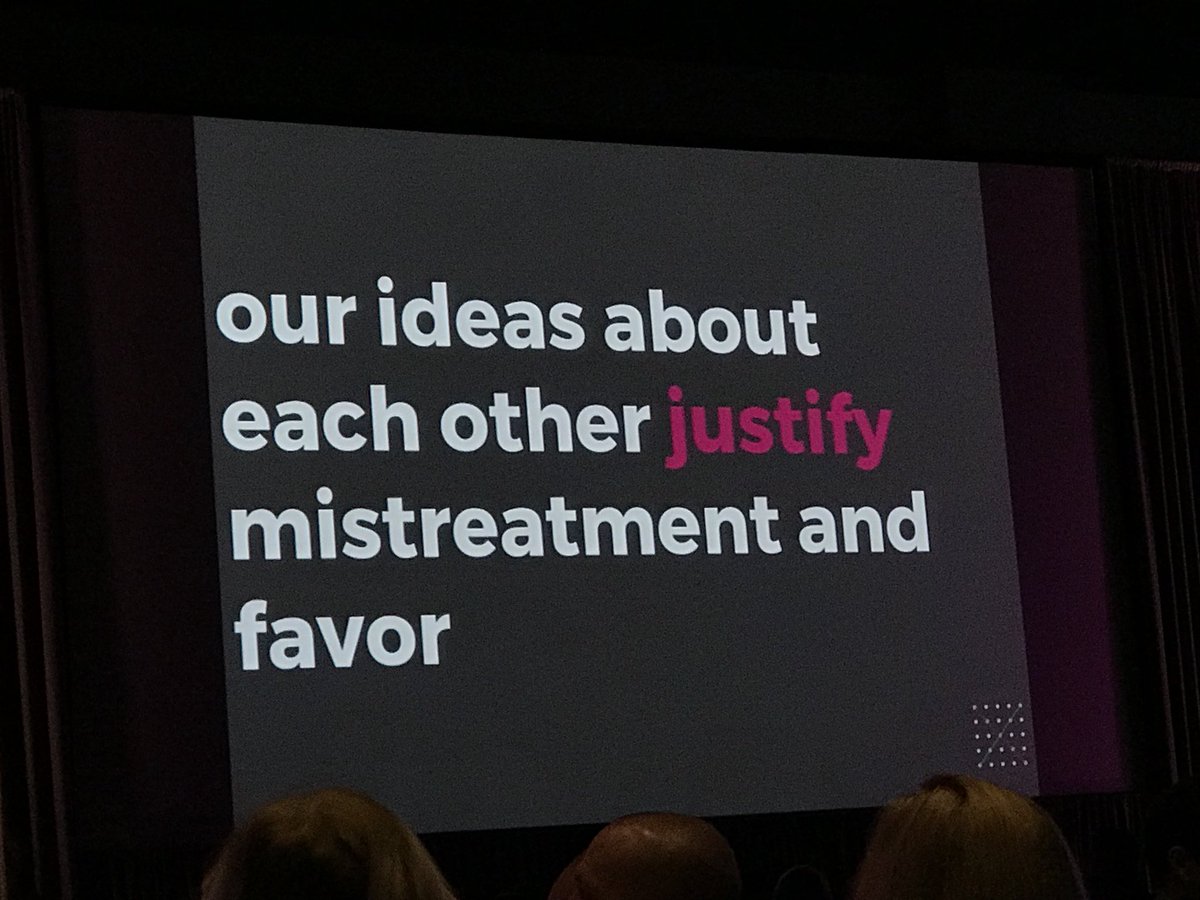 ericaswallow's tweet photo. REQUIRED READING: The 10 ideas that fuel oppression. @CarolineIHill, you just called it all out. 🙌👏👏👏 #iNACOL17 https://t.co/s3iArVYLaA https://t.co/fLQfh0n7NN
