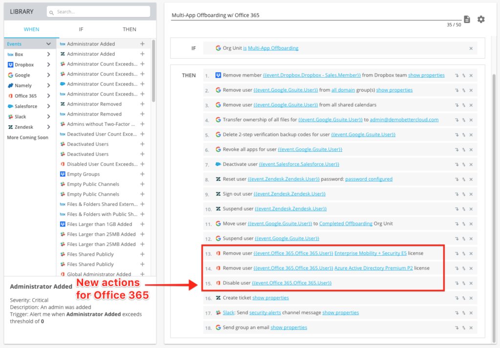 Announcing major new BetterCloud features live at Altitude right now! Here are the details bit.ly/2yFUcVH