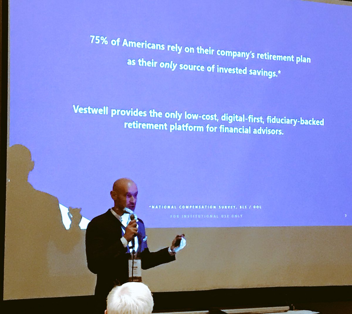 AaronSchumm's tweet image. Thank you #Excel2017 for allowing us to tell the @Vestwell story.  It was an awesome event!  #excel401k #fintech