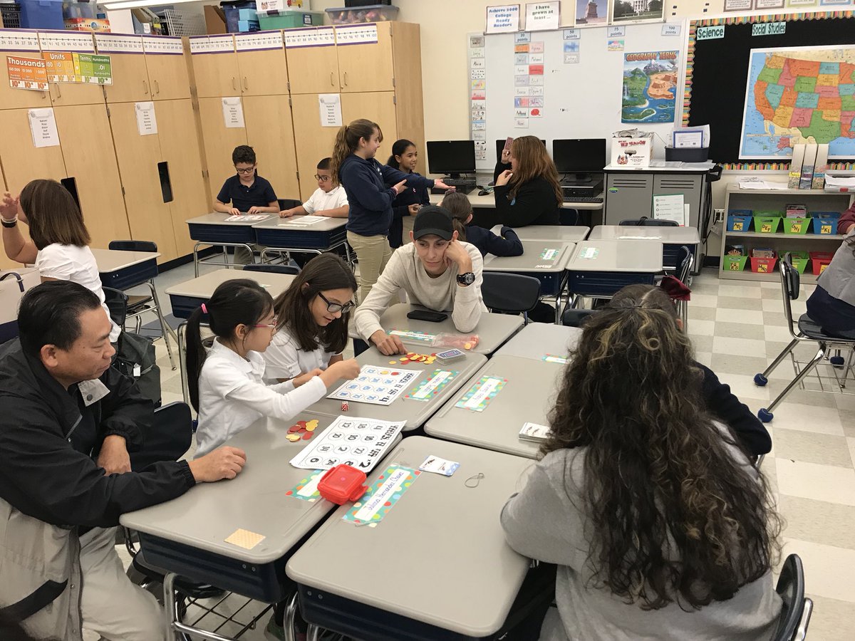 ms_adamo's tweet photo. It was great to see so many parents yesterday! Everyone had a great time playing multiplication games! https://t.co/35lzg7ARbH