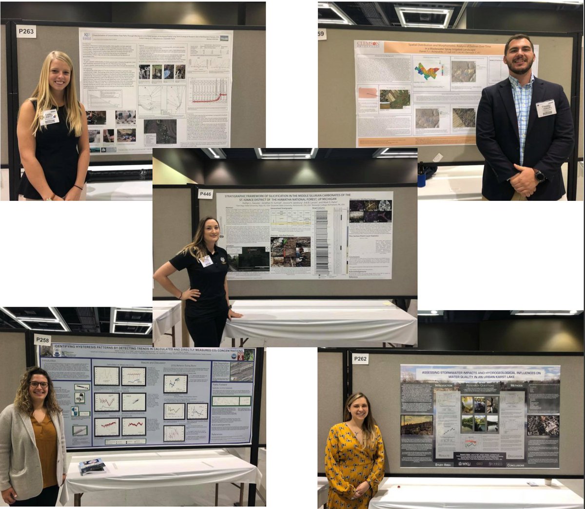 gsakarstdiv's tweet photo. Check out our Facebook for highlights from some of the fantastic work from #karst student poster presentations #GSA2017 #StudentFeature https://t.co/kqnJyW5U0C