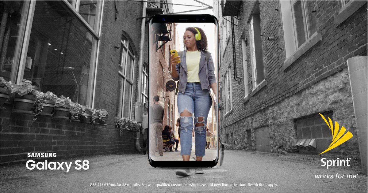 SprintBuffaloRd's tweet photo. Switch to Sprint &amp; get Unlimited for only $20/mo/line for five lines. For a limited time save 50% INSTANTLY on Galaxy S8. See store for  ... https://t.co/Ed8CMDa2gy