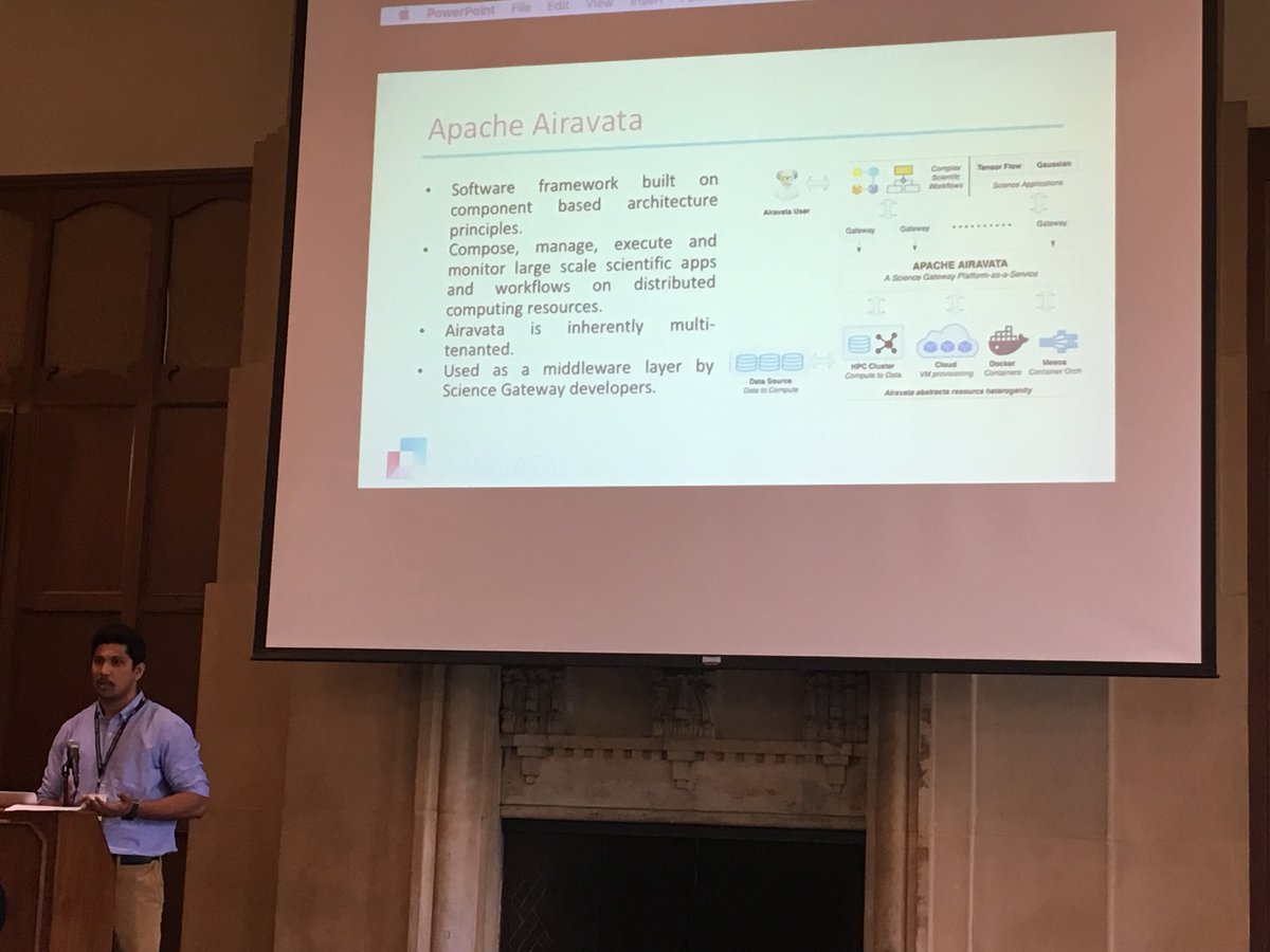 sureshmarru's tweet photo. @GouravShenoy nice talk on #apacheairavata https://t.co/T1hh9rwie4