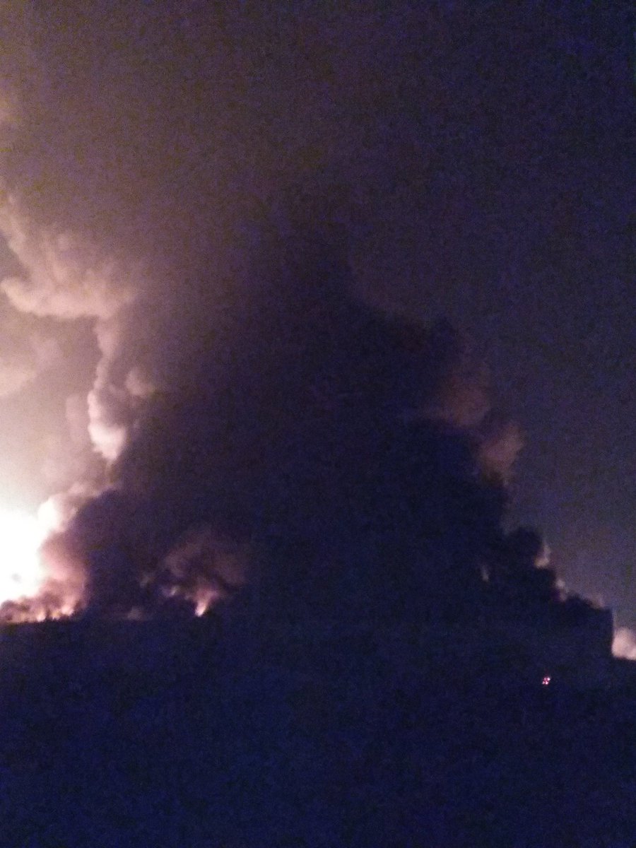 meetdrvinay's tweet photo. Fire at #Unicharm Company, Neemrana. May God save all those who are inside. @sureshpprabhu @PMOIndia #firebridgade @VasundharaBJP ...2 https://t.co/KoaMBIvBnQ