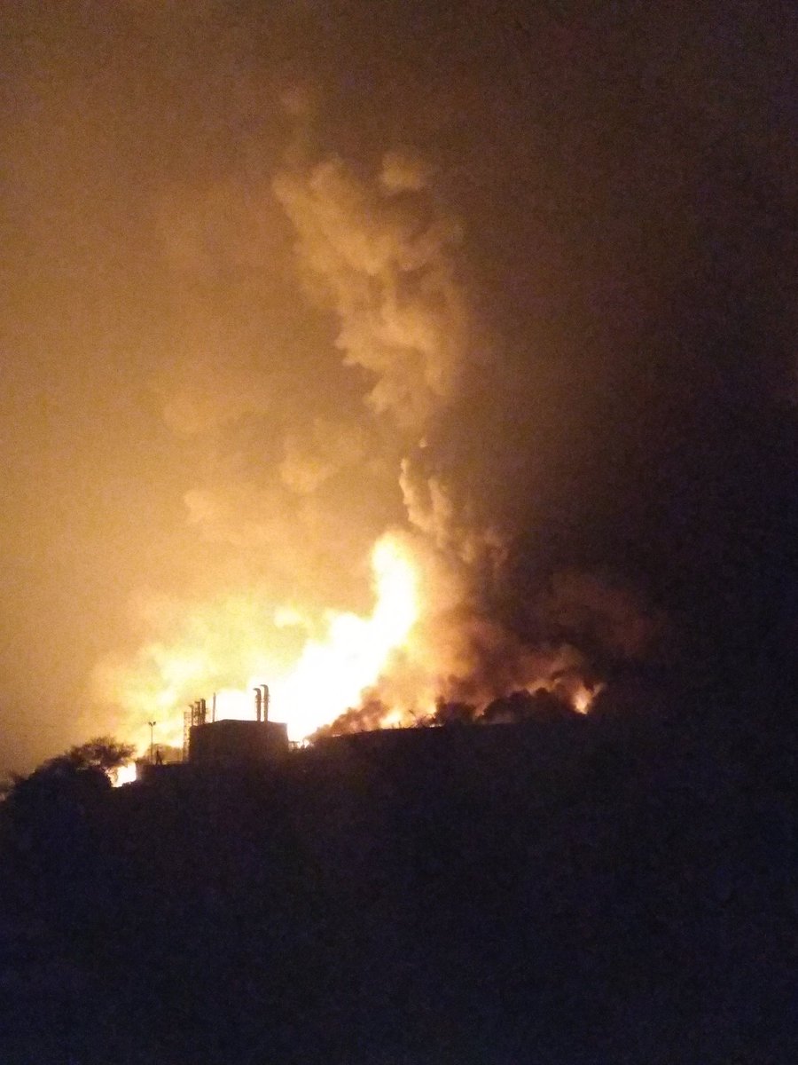 meetdrvinay's tweet photo. Fire at #Unicharm Company, Neemrana. May God save all those who are inside. @sureshpprabhu @PMOIndia #firebridgade @VasundharaBJP ...2 https://t.co/KoaMBIvBnQ