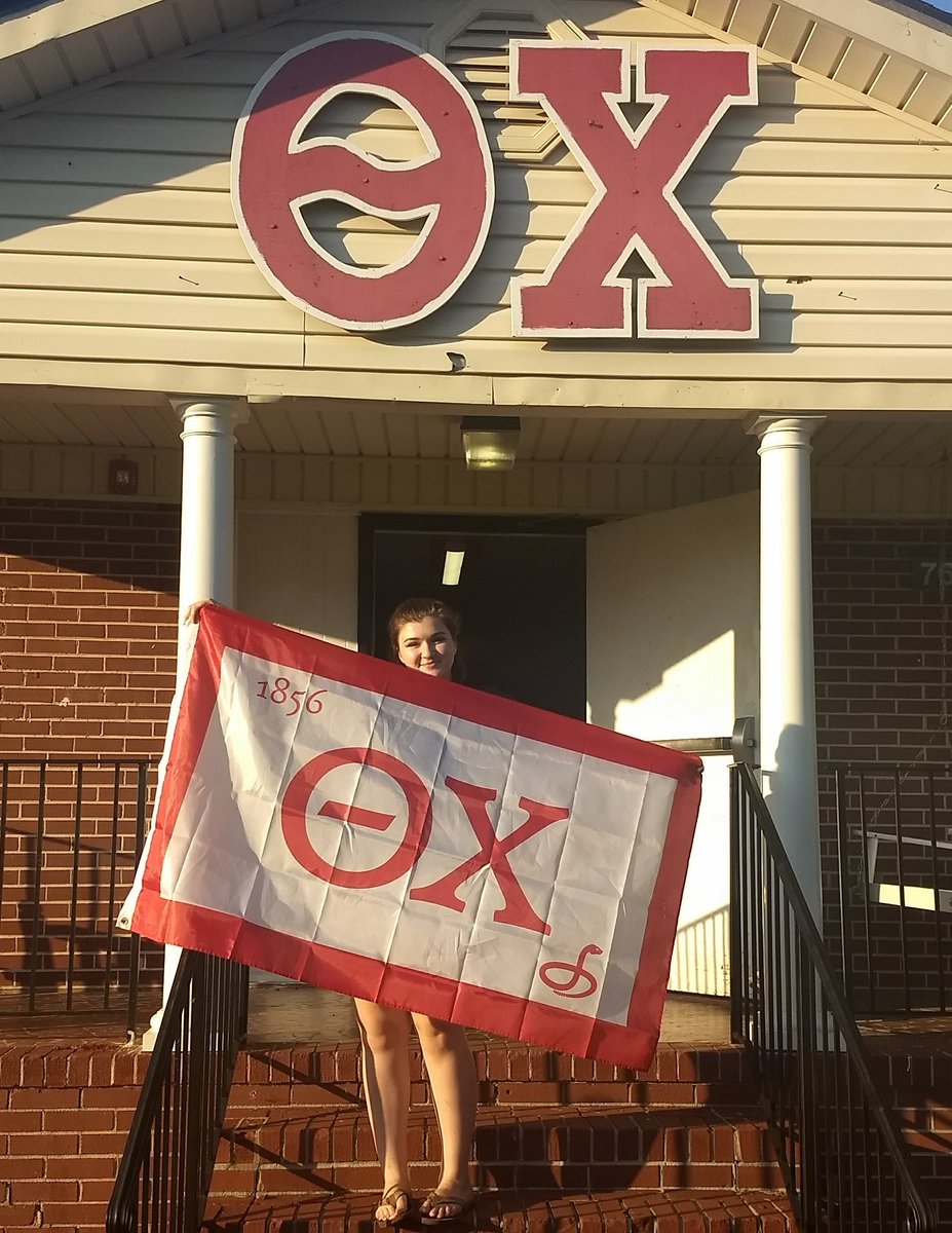 The Men of Theta Chi support Jordan Streett for Homecoming Queen!