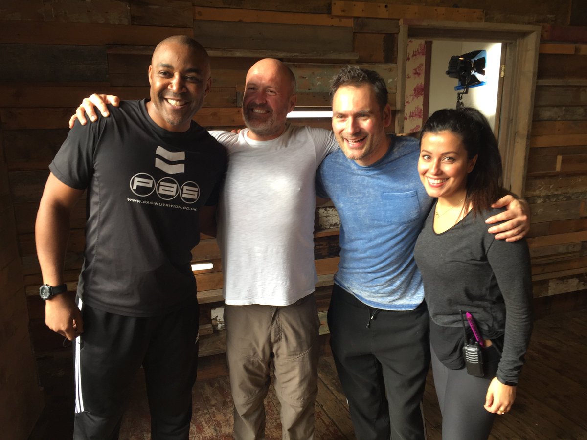 Geocast's tweet photo. Working on set with @darrencampbell @_ukactive https://t.co/6GKMnh7eyK