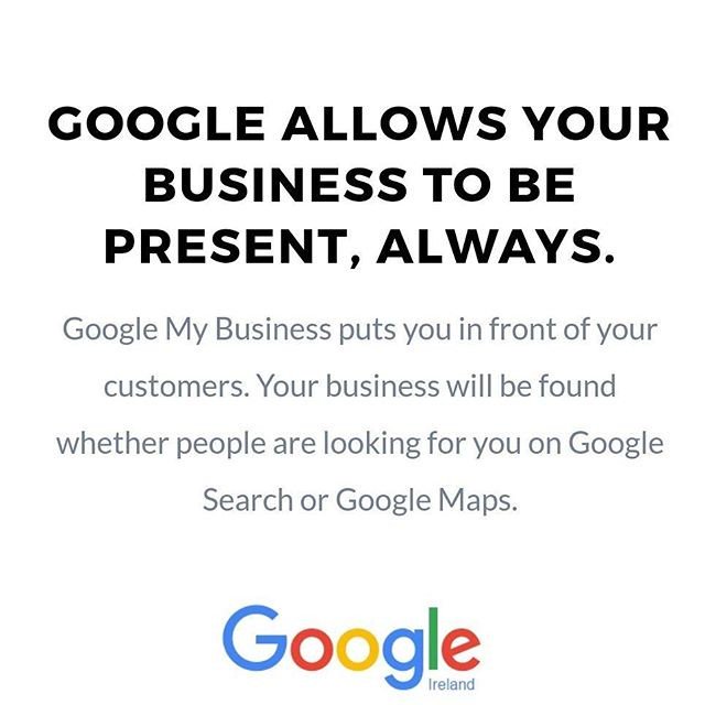 AugustSolution's tweet photo. Reposting @love.marketing.irl:
#GOOGLE ALLOWS YOUR #BUSINESS TO BE PRESENT, ALWAYS. 
#googlemybusiness https://t.co/IySaRanIS5