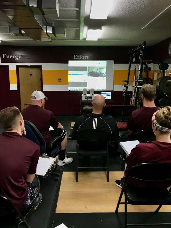 SU_Strength's tweet photo. Staff Development with the Williams College @EphSports Strength Staff today. Great to learning opportunity! #Growth https://t.co/wHSezwGiYG