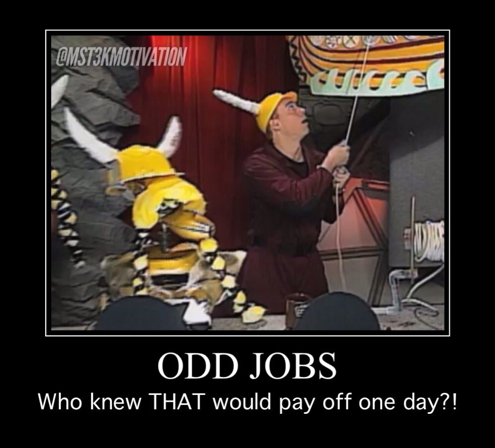 mst3kmotivation's tweet photo. If anyone got to see the #WatchOutForSnakesTour & got to see @JoelGHodgson running the show; it wasnโt his first rodeo!
#MST3K @netflix https://t.co/Au1xKR1M5U
