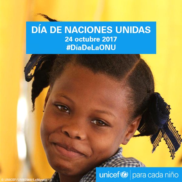 _Editorial2030's tweet photo. Feliz Aniversario @ONU_es! Un honor ser parte de la familia de la ONU promoviendo derechos y el bienestar de 👶🏻👧🏽���🏿 en todo el 🌎#DíaDeLaONU https://t.co/bpYvm18pn1