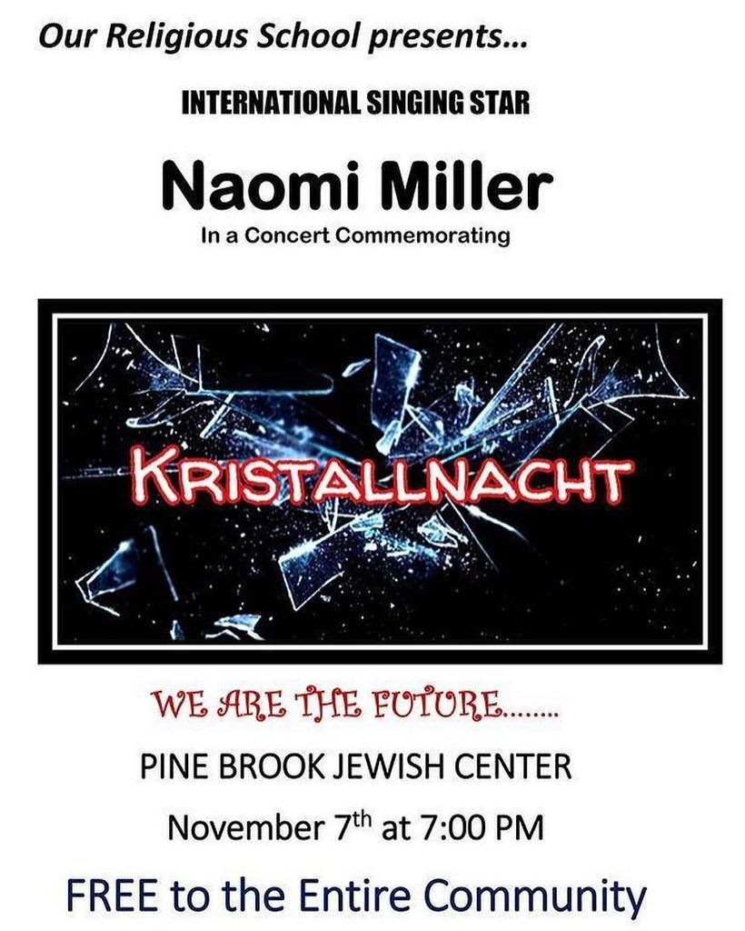 PBJC_Synagogue's tweet photo. Join us for a #concert on 11/7 as we commemorate #Kristallnacht.
Learn more about what else the #PBJC Religious S… https://t.co/COeSgchyHf https://t.co/iQiVc837pm