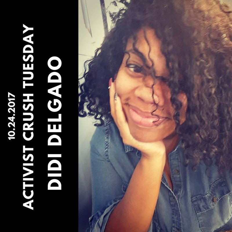 TakeActionCare's tweet photo. #ACTIVISTCRUSHTUESDAY: Didi Delgado

WHERE TO FIND HER:
https://t.co/rNKbWQ8zVI
@TheDiDiDelgado

#ACT 1/3 https://t.co/iV5OiwGnFN