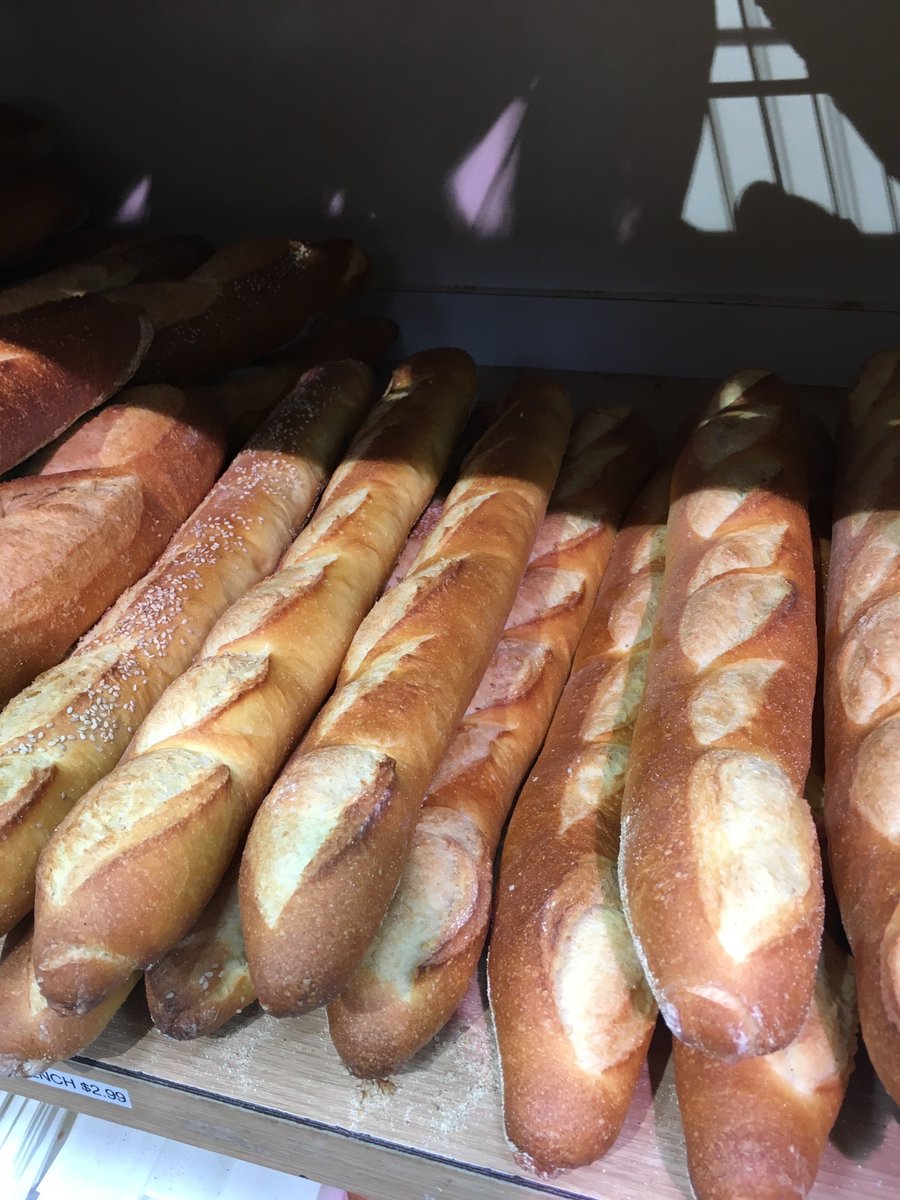 For #NationalFoodDay, come try our four ingredient bread (yeast, flour, salt, &amp; water). It's #allnatural and made hot every hour!