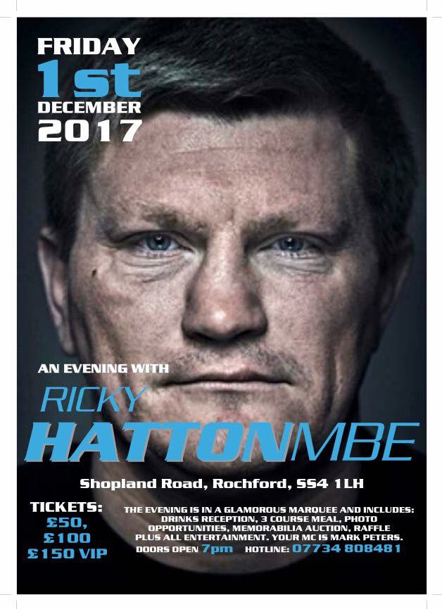 Im looking forward to visiting South End On Sea in December,The last Gig of 2017