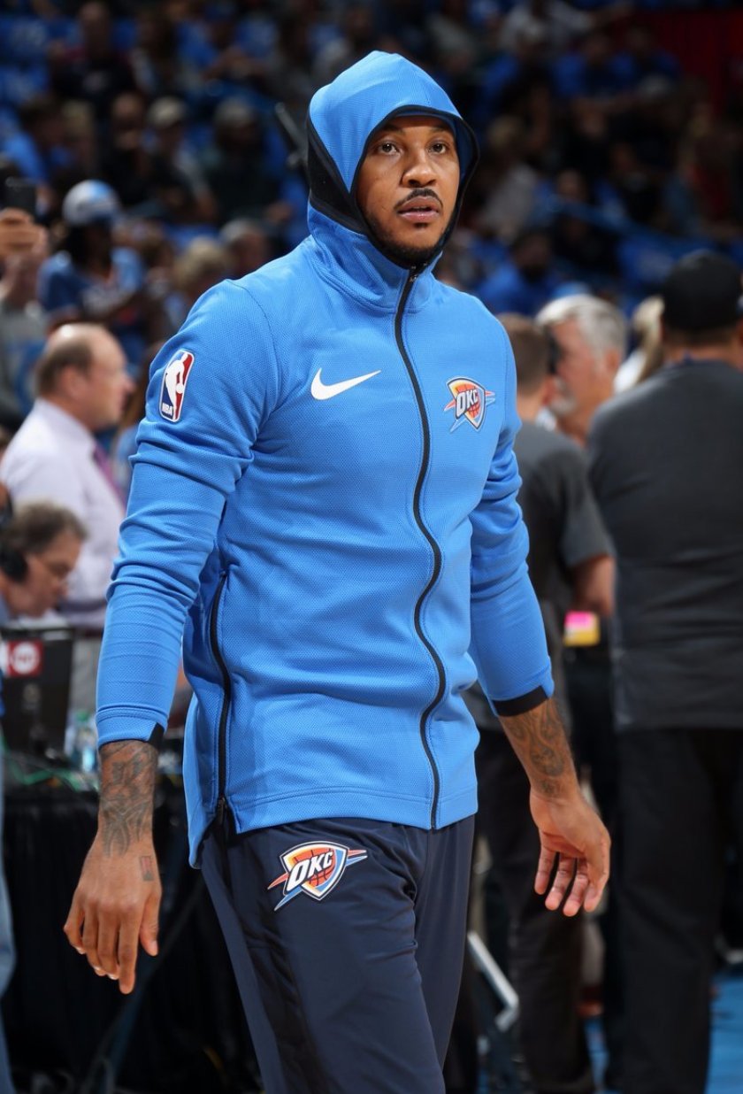 Men's NBA Oklahoma City Thunder Therma Flex Showtime Hoodie