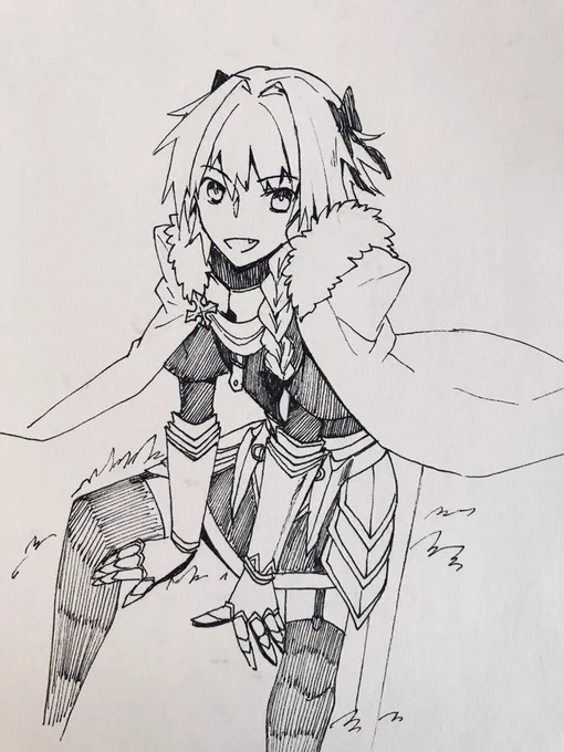 #inktober day 24- Astolfo 