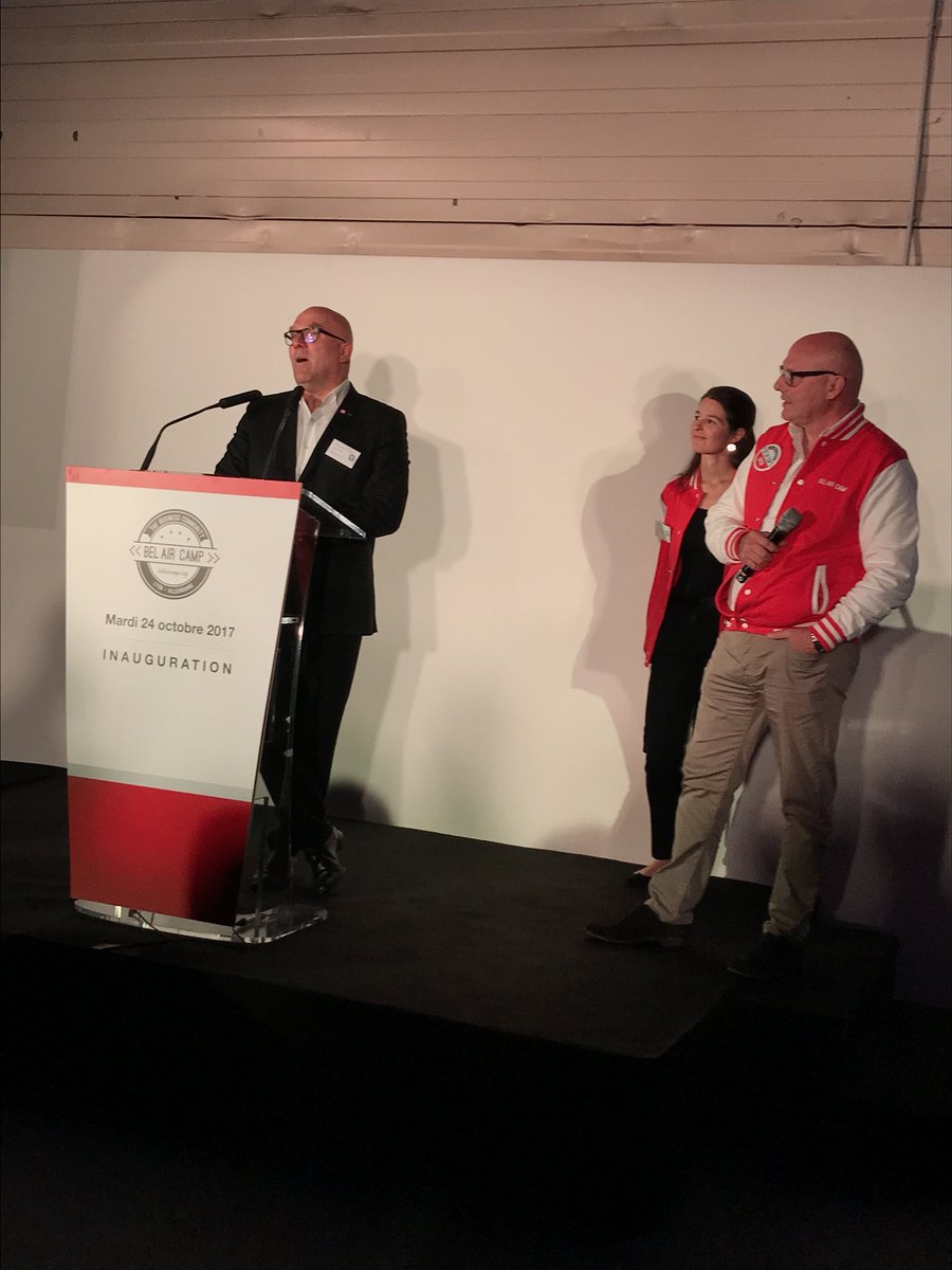 DrikSFC's tweet photo. .@BBotnews Words from Bruno on @_BelAirCamp_ air_camp - Very happy to be here as this Tech Camp is 100% #phygital, unique+pioneer in #Lyon https://t.co/zfUYXPTZC9
