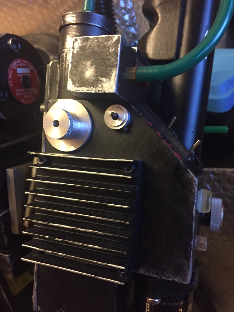 William23245138's tweet photo. Hi~proton pack metal knob and metal bellows set for sale  (us$60 one set and us$16 shipping for world wide) 
#protonpack #Ghostbusters https://t.co/CHpWcwKMXP