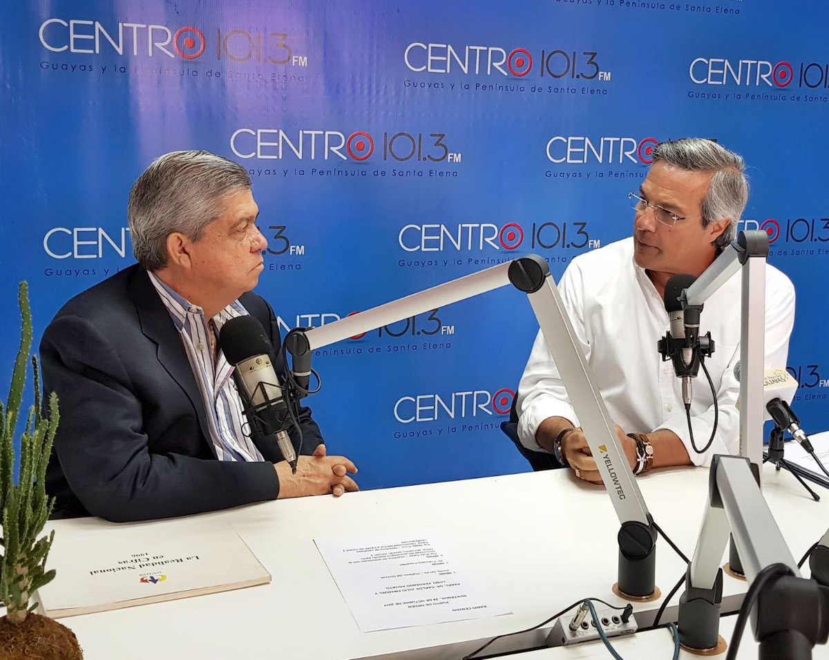 cendemocratico's tweet photo. En entrevista en @radiocentroec, @jimmyjairala anuncia que a finales de enero el movimiento hará anuncios sobre candidaturas de sus cuadros. https://t.co/kVLP0pTAm5