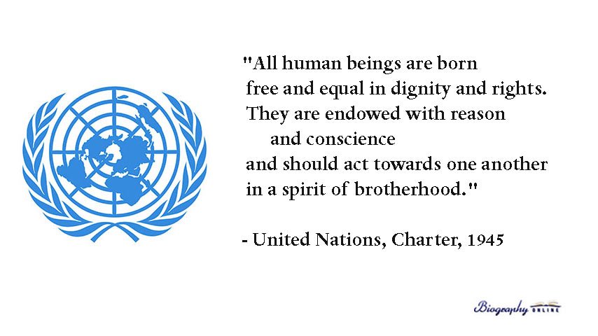 Happy United Nations Day. May world leaders and citizens heed these words today and everyday. #UNDay