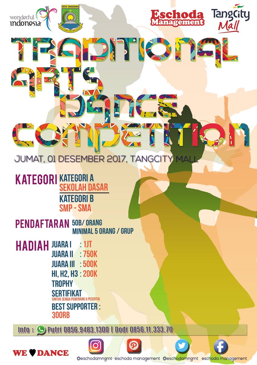 eschodamngmt's tweet photo. #traditionaldance #dance #dancecompetition #infolomba #lombatari #taridaerah #infoacara #seputarevent #tangcity #pesonaindonesia #abouttmg https://t.co/q4IGajkhHx