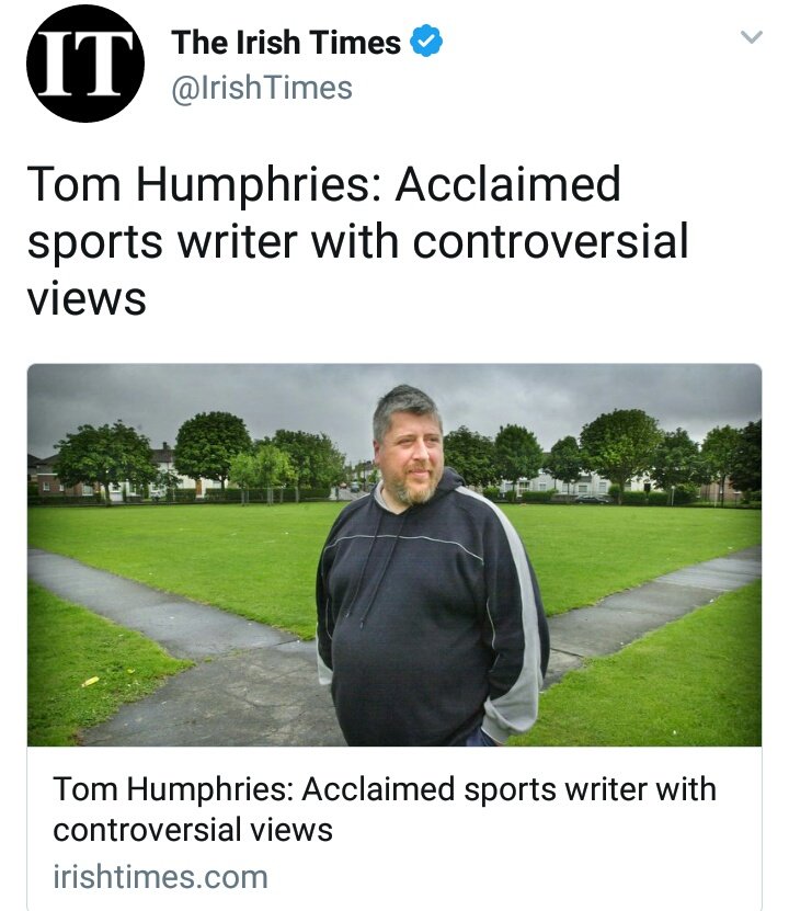 SaintThomasLOL's tweet photo. Pathetic @IrishTimes ran this headline about paedophile earlier. Since deleted. RT @Rubberbandits @DublinLive @IrishMirror @NewstalkFM https://t.co/5ZMrzTCMSA