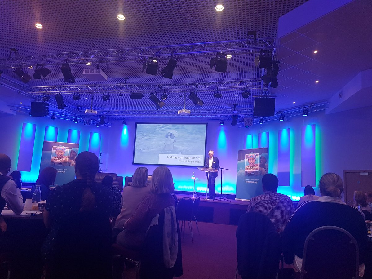 ACswim's tweet photo. Brian Leonard @SportaUK talking political engagement #swimsummit #tellthestory https://t.co/POLdXR5YIS