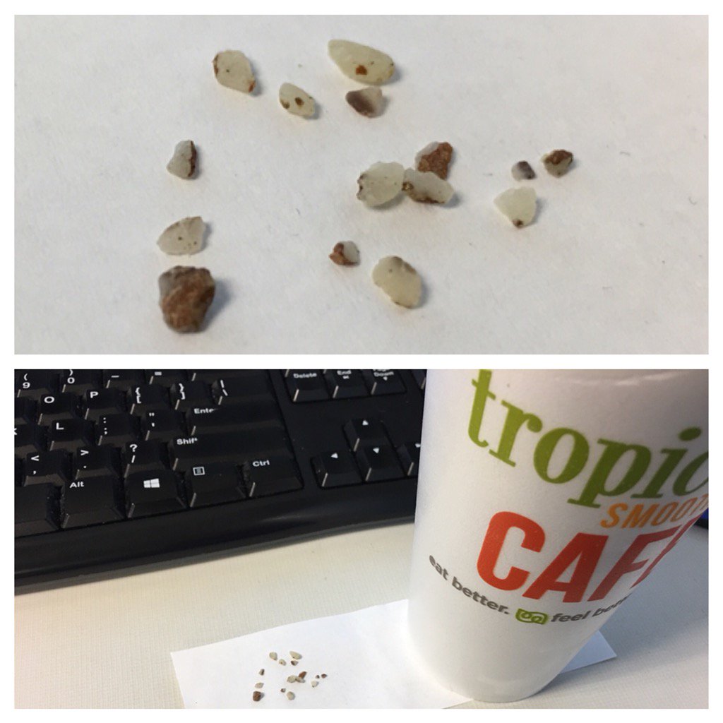 beger's tweet image. Where’s the warning label: may contain pits? Good thing this wasn’t given to my daughter @tropicalsmoothi