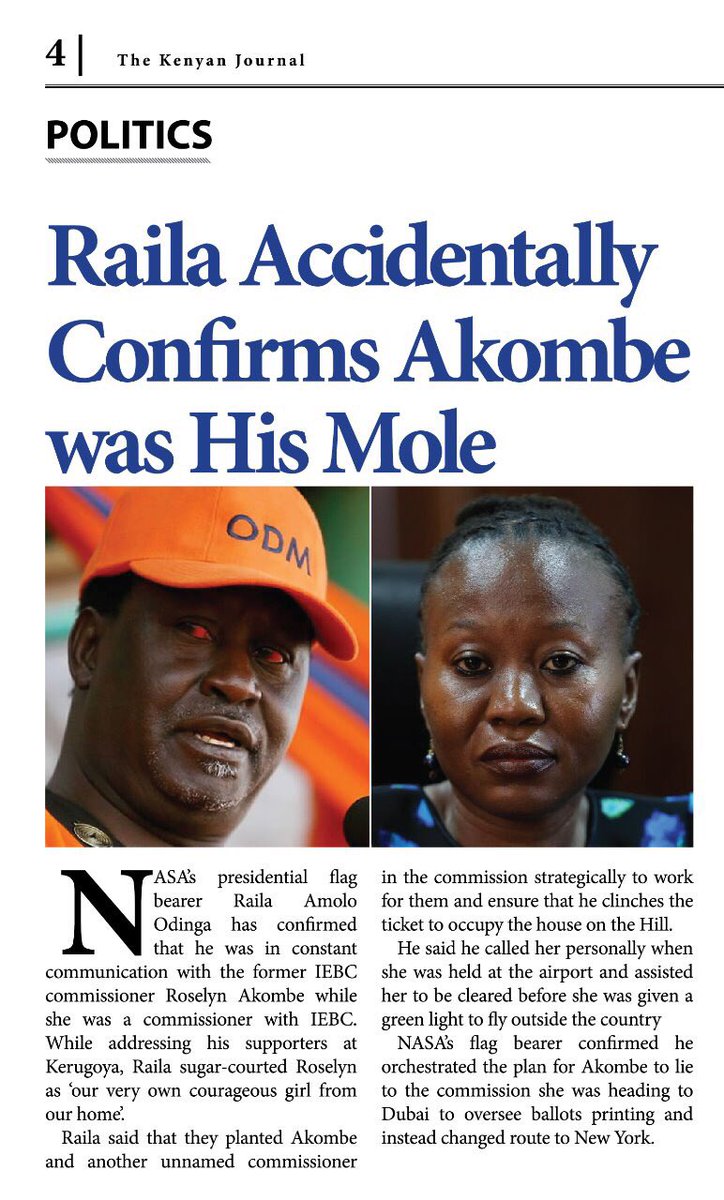 KenyaJournal's tweet photo. Akombe was Raila’s mole #HighCourt #EnakoPrimarySchool #MsetoHipHopTuesday @ProseocutaDenis @kenyaisbetter @IEBCKenya https://t.co/YDVfAywHqg