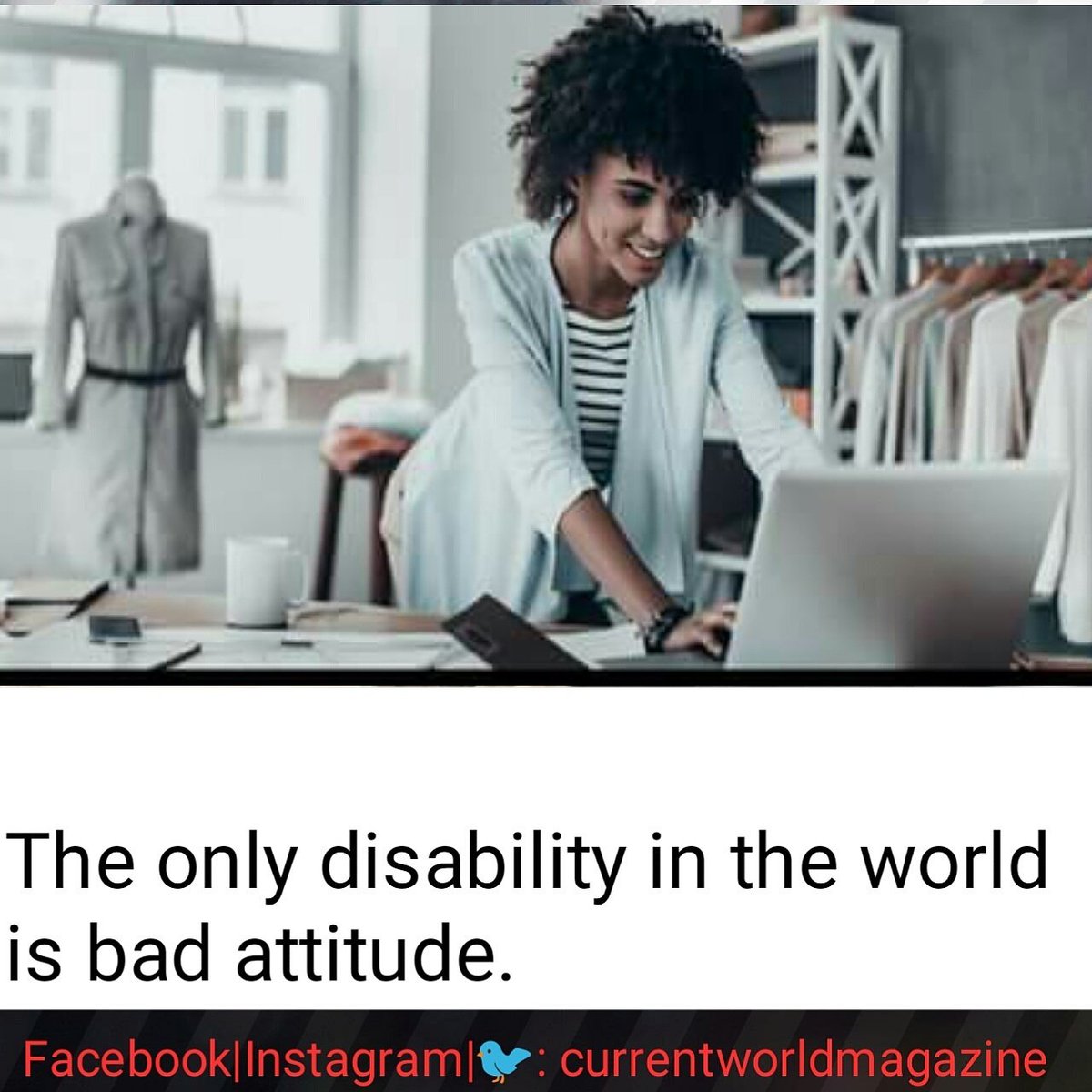 currentworldmag's tweet photo. down below is the only disability in #the #world
#business#africa#currentworldmag#currency#talk#entrepreneur#tech https://t.co/3z49ujnlhx
